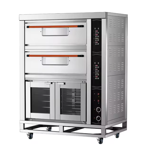 Oven 2 Deck 4 Tray Electric with Proover
