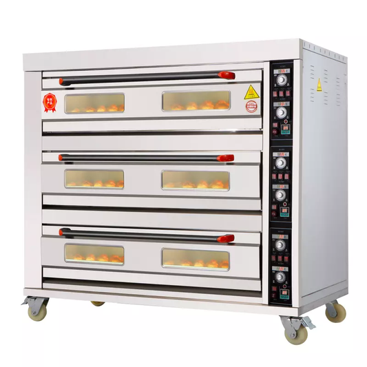 Oven 3 Deck 9 Tray Electric